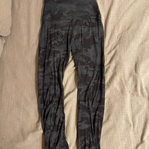 Lululemon green camo align leggings